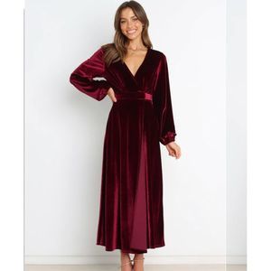Petal & Pup MARION DRESS dark purple